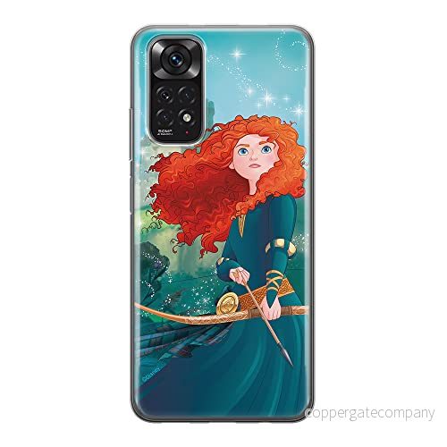 ERT GROUP mobiltelefonfodral för Xiaomi REDMI NOTE 11S 4G / 11 originalt och officiellt licensierat Disney mönster Merida 002, fodral tillverkad av TPU plast 5905511555726