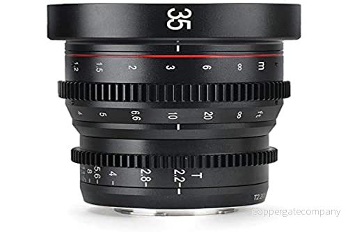 Meike 35mm T2.2 Manuell fokus Cinema Prime Lens (MFT Mount) 6955184935010