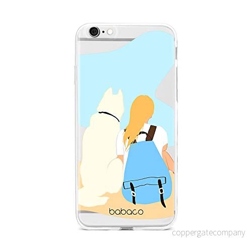 ERT GROUP mobiltelefonfodral för Iphone 6/6S originalt och officiellt licensierat Babaco mönster Dogs 003 optimalt anpassad till formen på mobiltelefonen, gedeeltelijk transparant 5905131013415