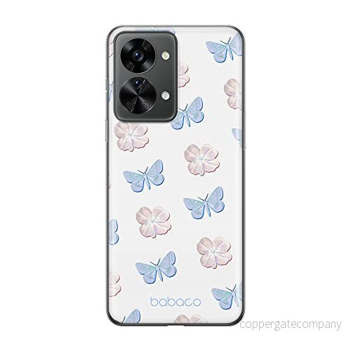 ERT GROUP mobiltelefonfodral för Oneplus NORD 2T 5G originalt och officiellt licensierat Babaco mönster Flowers 043 optimalt anpassad till formen på mobiltelefonen, fodral tillverkad av TPU plast 5905511276768