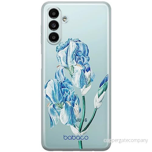 ERT GROUP mobiltelefonfodral för Samsung A13 5G/A04S originalt och officiellt licensierat Babaco mönster Flowers 025 optimalt anpassad till formen på mobiltelefonen, gedeeltelijk transparant 5905131256089
