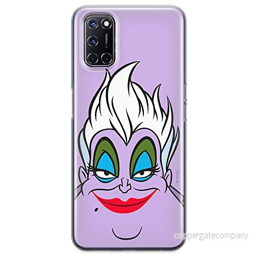 ERT GROUP mobiltelefonfodral för Oppo A92/ A72/ A52 originalt och officiellt licensierat Disney mönster Ursula 002 optimalt anpassad till formen på mobiltelefonen, gedeeltelijk transparant 5903040201374
