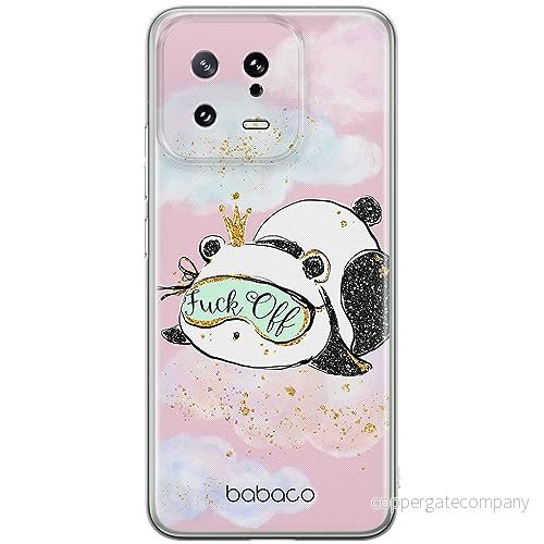 ERT GROUP mobiltelefonfodral för Xiaomi 13 originalt och officiellt licensierat Babaco mönster Panda 001 optimalt anpassad till formen på mobiltelefonen, fodral tillverkad av TPU plast 5905511904883