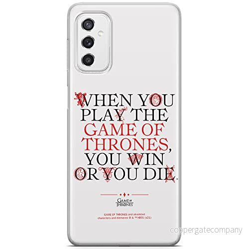 ERT GROUP mobiltelefonfodral för Samsung M52 5G originalt och officiellt licensierat Game od Thrones mönster of 009 anpassad till formen på mobiltelefonen, fodral tillverkad av TPU plast 5904805492631