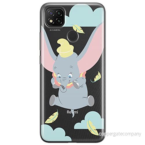 ERT GROUP mobiltelefonfodral för Xiaomi REDMI 9C originalt och officiellt licensierat Disney mönster Dumbo 014 optimalt anpassad till formen på mobiltelefonen, gedeeltelijk transparant 5903537074917