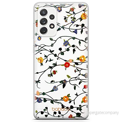 ERT GROUP mobiltelefonfodral för Samsung A72 5G originalt och officiellt licensierat Babaco mönster Flowers 008 optimalt anpassad till formen på mobiltelefonen, fodral tillverkad av TPU plast 5903040075845