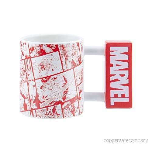Paladone Marvel logo formad järnmugg officiellt licensierade varor, flerfärgad, PP7977MC 5055964767129