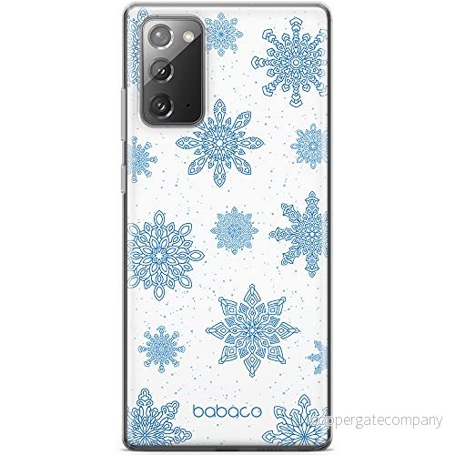 ERT GROUP mobiltelefonfodral för Samsung GALAXY NOTE 20 originalt och officiellt licensierat Babaco mönster Winter 004 optimalt anpassad till formen på mobiltelefonen, fodral tillverkad av TPU plast 5903040452738