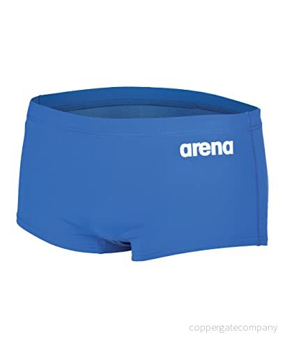 arena Solid Team badbaddräkt för män, snabbtorkande baddräkt, MaxLife Eco-tyg badshorts med maximalt klorbeständighet och UPF 50+ UV-skydd 3468336633595