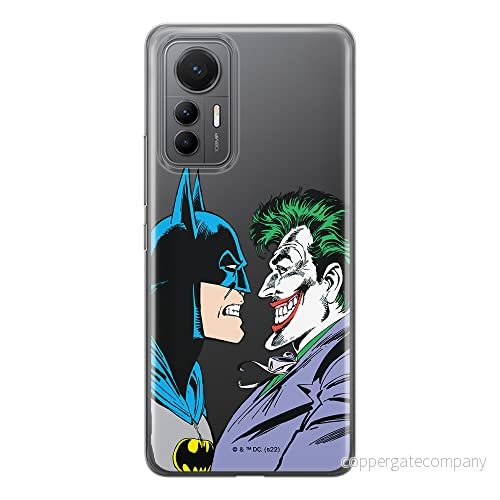 ERT GROUP mobiltelefonfodral för Xiaomi 12 LITE originalt och officiellt licensierat DC mönster Batman & Joker 005 optimalt anpassad till formen på mobiltelefonen, gedeeltelijk transparant 5905511511906