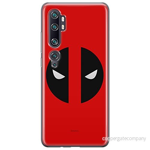 ERT GROUP mobiltelefonfodral för Xiaomi MI NOTE 10 / PRO originalt och officiellt licensierat Marvel mönster Deadpool 004, fodral tillverkad av TPU plast 5904805579868