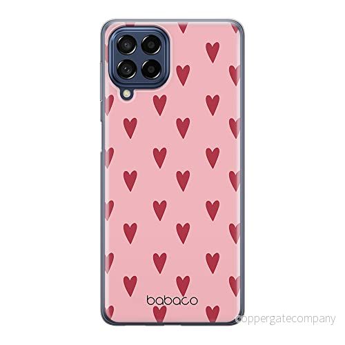 ERT GROUP mobiltelefonfodral för Samsung M33 5G originalt och officiellt licensierat Babaco mönster Hearts 004 optimalt anpassad till formen på mobiltelefonen, fodral tillverkad av TPU plast 5905511351694