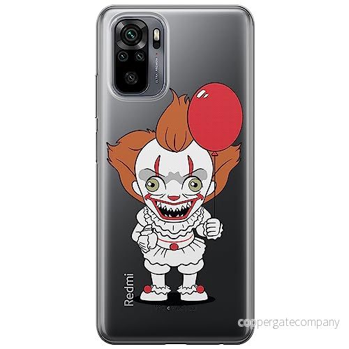 ERT GROUP mobiltelefonfodral för Xiaomi REDMI NOTE 10/ 10S originalt och officiellt licensierat Horror mönster It 006 optimalt anpassad till formen på mobiltelefonen, gedeeltelijk transparant 5905131958341