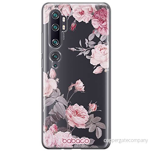 ERT GROUP mobiltelefonfodral för Xiaomi MI NOTE 10 / PRO originalt och officiellt licensierat Babaco mönster Flowers 055 anpassad till formen på mobiltelefonen, gedeeltelijk transparant 5905131357199
