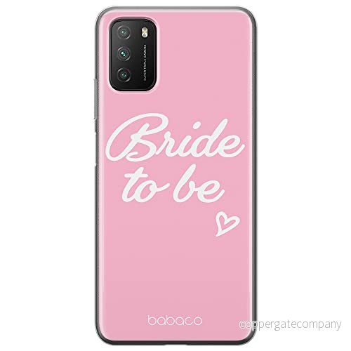 ERT GROUP mobiltelefonfodral för Xiaomi REDMI 9T/ POCO M3 originalt och officiellt licensierat Babaco mönster Bride to be 001 anpassad till formen på mobiltelefonen, fodral tillverkad av TPU plast 5904805767654