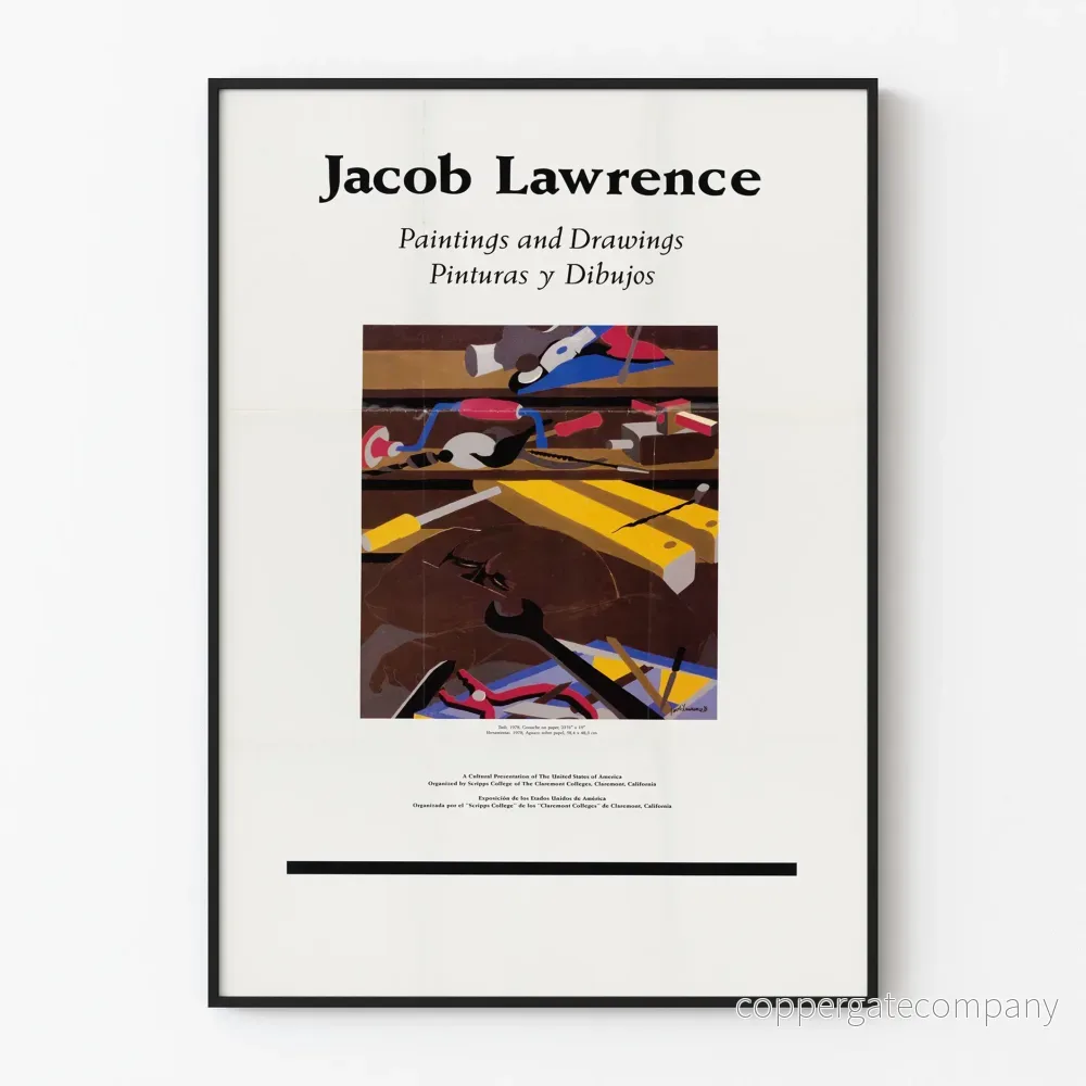 Jacob Lawrence - Målningar och teckningar poster