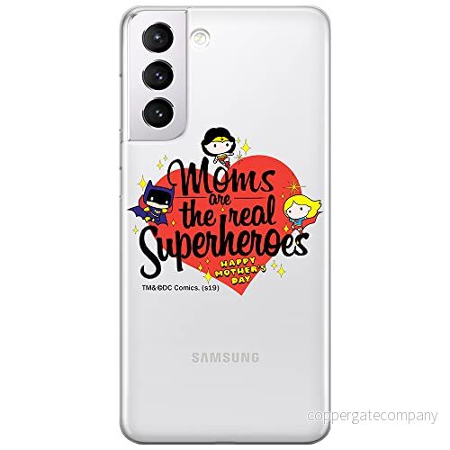 ERT GROUP mobiltelefonfodral för Samsung S21 originalt och officiellt licensierat DC mönster Super Girls 005 optimalt anpassad till formen på mobiltelefonen, gedeeltelijk transparant 5903932295924