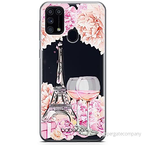 ERT GROUP mobiltelefonfodral för Samsung M31 originalt och officiellt licensierat Babaco mönster Paris 001 optimalt anpassad till formen på mobiltelefonen, gedeeltelijk transparant 5904805398278