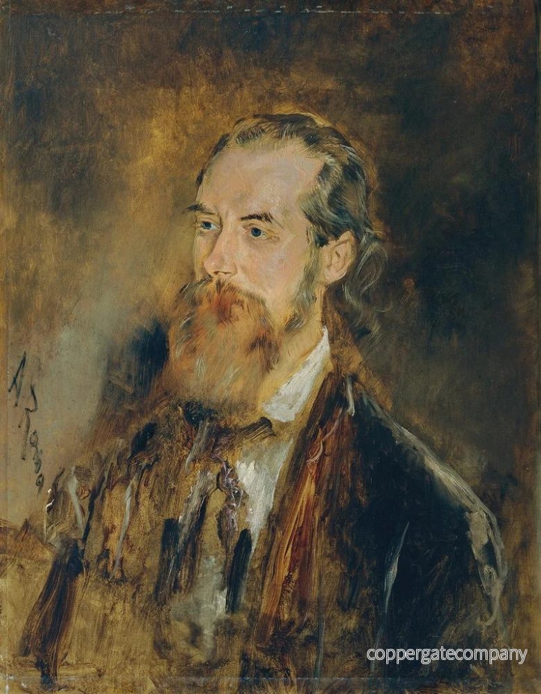 Målning Le peintre animalier Karl Reichert - Anton Romako | Konsttryck - Bild 2
