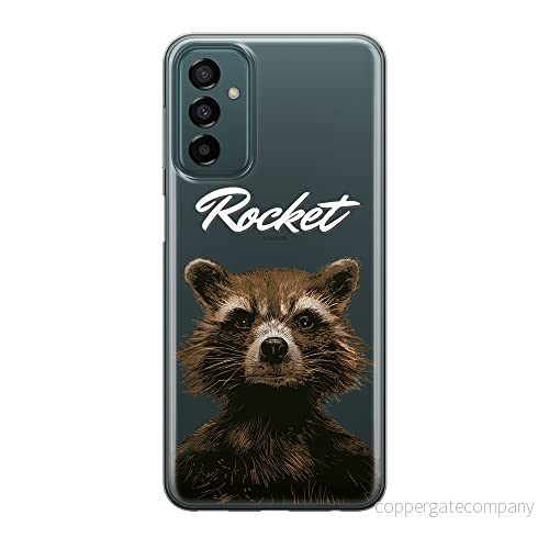 ERT GROUP mobiltelefonfodral för Samsung M13 4G/M23 5G/F23 originalt och officiellt licensierat Marvel mönster Rocket 006 optimalt anpassad till formen på mobiltelefonen, gedeeltelijk transparant 5905511362843