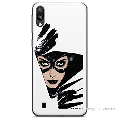 ERT GROUP mobiltelefonfodral för Samsung M10 originalt och officiellt licensierat DC mönster Catwoman 008 optimalt anpassad till formen på mobiltelefonen, fodral tillverkad av TPU plast 5905131554710