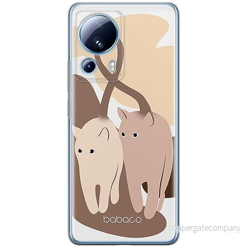 ERT GROUP mobiltelefonfodral för Xiaomi 13 LITE/CIVI 2 originalt och officiellt licensierat Babaco mönster Cats 002 optimalt anpassad till formen på mobiltelefonen, fodral tillverkad av TPU plast 5905511926465