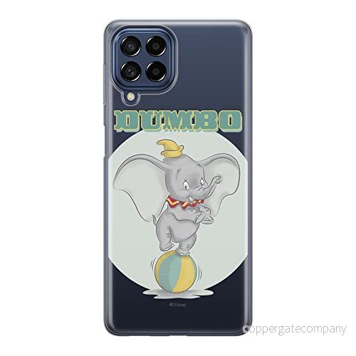 ERT GROUP mobiltelefonfodral för Samsung M53 5G originalt och officiellt licensierat Disney mönster Dumbo 006 optimalt anpassad till formen på mobiltelefonen, gedeeltelijk transparant 5905511379353