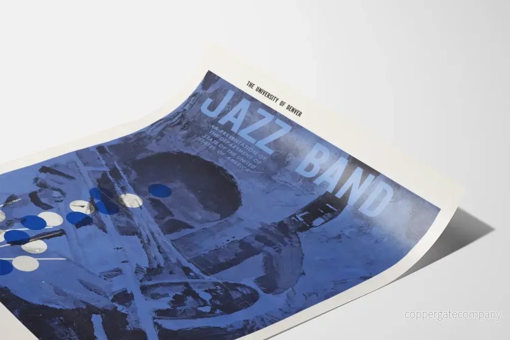 Vintageposter Jazzband University of Denver - Bild 3