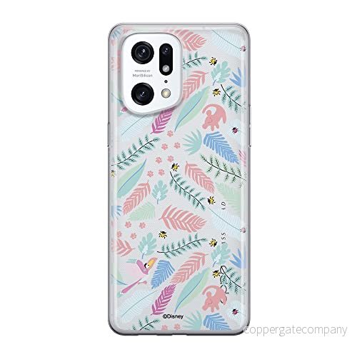ERT GROUP mobiltelefonfodral för Oppo FIND X5 PRO originalt och officiellt licensierat Disney mönster The Lion King 001 optimalt anpassad till formen på mobiltelefonen, gedeeltelijk transparant 5905511402723