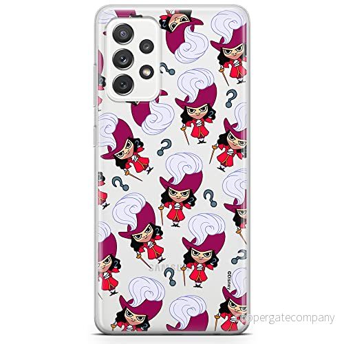 ERT GROUP mobiltelefonfodral för Samsung A53 5G originalt och officiellt licensierat Disney mönster James Hook 002 optimalt anpassad till formen på mobiltelefonen, gedeeltelijk transparant 5905131453730