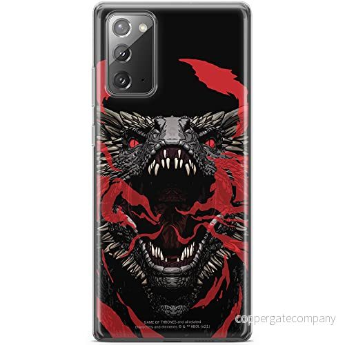 ERT GROUP mobiltelefonfodral för Samsung GALAXY NOTE 20 originalt och officiellt licensierat Game od Thrones mönster of 004, fodral tillverkad av TPU plast 5903932667271