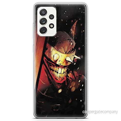 ERT GROUP mobiltelefonfodral för Samsung A72 5G originalt och officiellt licensierat DC mönster Batman Who Laughs 005 optimalt anpassad till formen på mobiltelefonen, fodral tillverkad av TPU plast 5903040077009