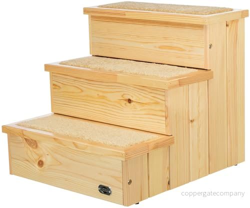 Trixie Stairs wood 40 x 38 45 cm nature 4011905039435
