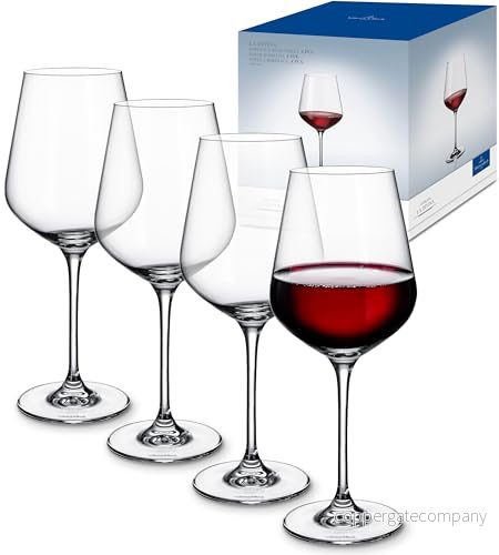 Villeroy & Boch Bordeaux Wine Glasses La Divina 650 ml 4 Pieces 4003686389120