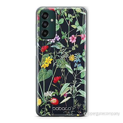 ERT GROUP mobiltelefonfodral för Samsung M13 4G originalt och officiellt licensierat Babaco mönster Flowers 041 optimalt anpassad till formen på mobiltelefonen, fodral tillverkad av TPU plast 5905511333997