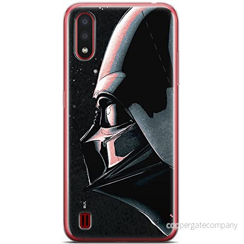 ERT GROUP mobiltelefonfodral för Samsung A01 originalt och officiellt licensierat Star Wars mönster Darth Vader 017 optimalt anpassad till formen på mobiltelefonen, fodral tillverkad av TPU plast 5904805432200