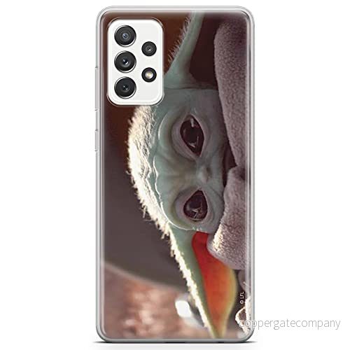 ERT GROUP mobiltelefonfodral för Samsung A72 5G originalt och officiellt licensierat Star Wars mönster Baby Yoda 021 optimalt anpassad till formen på mobiltelefonen, fodral tillverkad av TPU plast 5904805071775