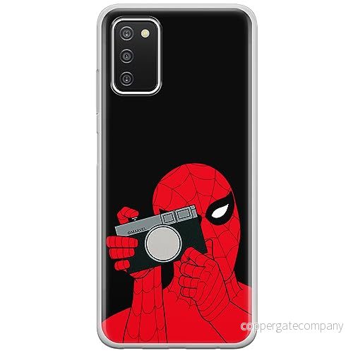 ERT GROUP mobiltelefonfodral för Samsung A03S originalt och officiellt licensierat Marvel mönster Spider Man 026 optimalt anpassad till formen på mobiltelefonen, fodral tillverkad av TPU plast 5905795003197