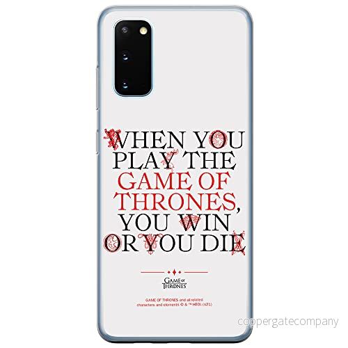 ERT GROUP mobiltelefonfodral för Samsung S20 / S11E originalt och officiellt licensierat Game od Thrones mönster of 009, fodral tillverkad av TPU plast 5903932674446