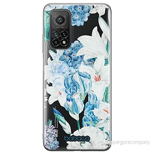 ERT GROUP mobiltelefonfodral för Huawei P20 LITE originalt och officiellt licensierat Babaco mönster Flowers 026 Vit optimalt anpassad till formen på mobiltelefonen, gedeeltelijk transparant 5905131262240