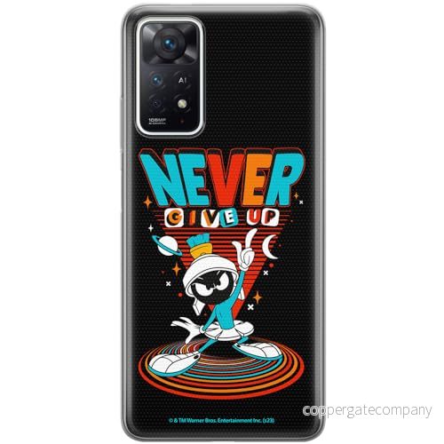 ERT GROUP mobiltelefonfodral för Xiaomi REDMI NOTE 11 PRO 5G/ 4G originalt och officiellt licensierat Looney Tunes mönster Marvin 006, fodral tillverkad av TPU plast 5905795130107