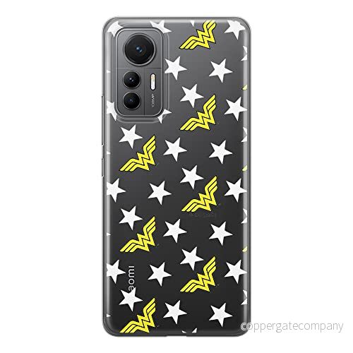ERT GROUP mobiltelefonfodral för Xiaomi 12 LITE originalt och officiellt licensierat DC mönster Wonder Woman 007 optimalt anpassad till formen på mobiltelefonen, gedeeltelijk transparant 5905511502935