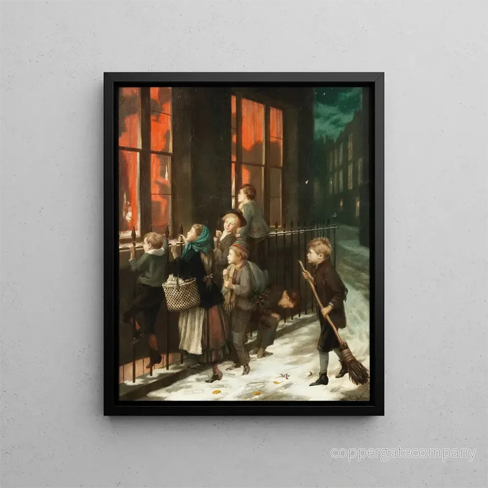 Målning Ljud av fest – Augustus Edwin Mulready | Konsttryck Målning Ljud av fest – Augustus Edwin Mulready | Konsttryck