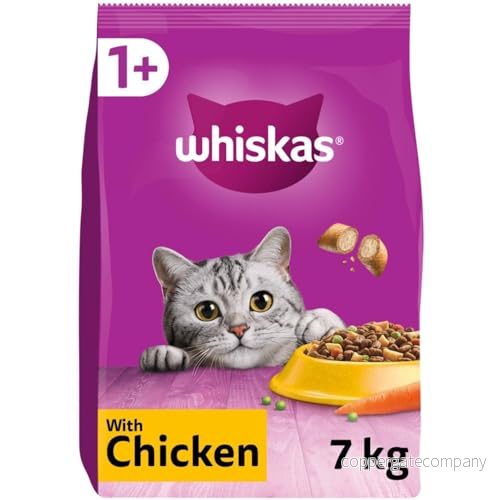 Whiskas Katt Adult med Kyckling - Torrfoder för Katter - 7 kg 5900951259227