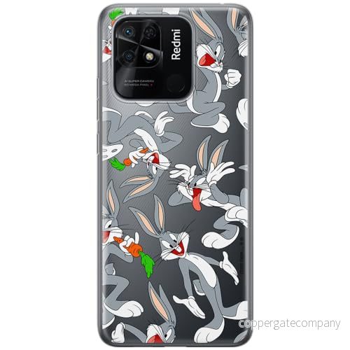 ERT GROUP mobiltelefonfodral för Xiaomi REDMI 10C originalt och officiellt licensierat Looney Tunes mönster Bugs 013 optimalt anpassad till formen på mobiltelefonen, gedeeltelijk transparant 5905511656768