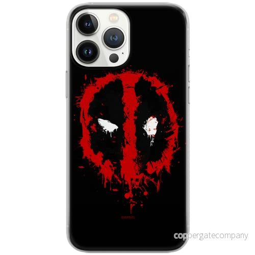 ERT GROUP mobiltelefonfodral för Samsung A50/A50s/A30s originalt och officiellt licensierat Marvel mönster Deadpool 013 Vit anpassad till formen på mobiltelefonen, fodral tillverkad av TPU plast 5902980878509