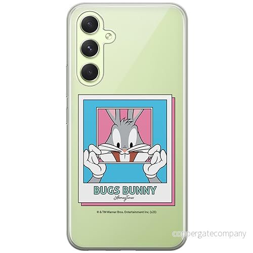 ERT GROUP mobiltelefonfodral för Samsung A54 5G originalt och officiellt licensierat Looney Tunes mönster Bugs 024 optimalt anpassad till formen på mobiltelefonen, gedeeltelijk transparant 5905795090159