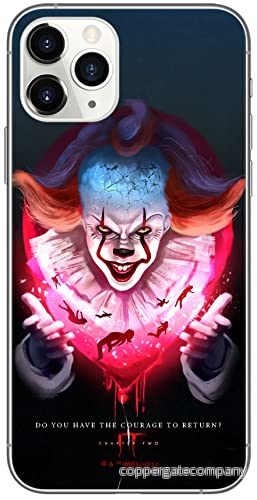 ERT GROUP mobiltelefonfodral för Iphone 11 PRO originalt och officiellt licensierat Horror mönster It 020 optimalt anpassad till formen på mobiltelefonen, fodral tillverkad av TPU plast 5905131998859