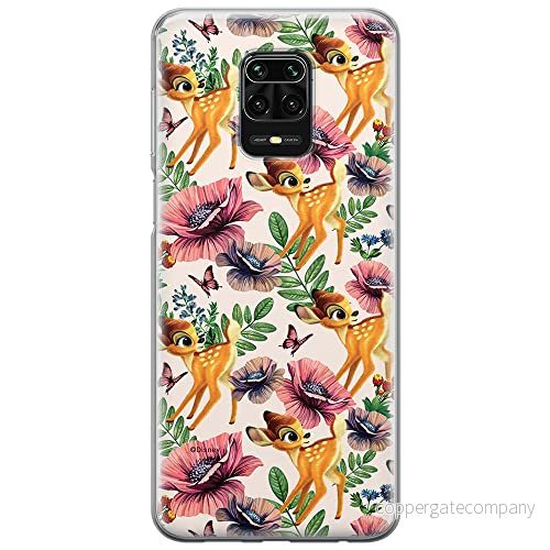 ERT GROUP mobiltelefonfodral för Xiaomi REDMI NOTE 9 PRO/ 9S originalt och officiellt licensierat Disney mönster Bambi 015 anpassad till formen på mobiltelefonen, fodral tillverkad av TPU plast 5904805373534