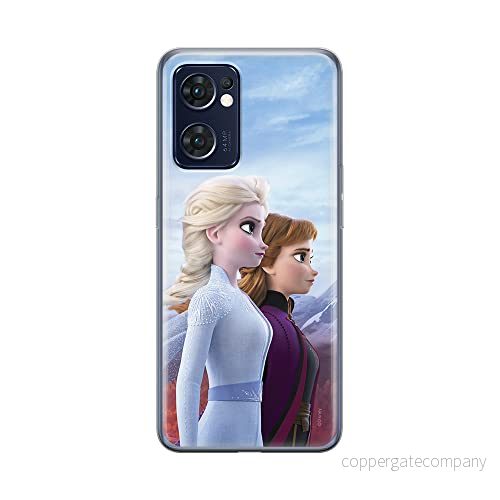 ERT GROUP mobiltelefonfodral för Oppo RENO 7 5G originalt och officiellt licensierat Disney mönster Frozen 007 optimalt anpassad till formen på mobiltelefonen, fodral tillverkad av TPU plast 5905511302597